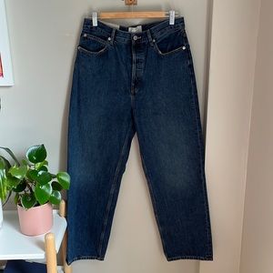 EVERLANE “The 90’s Way-High Jean (dark wash)